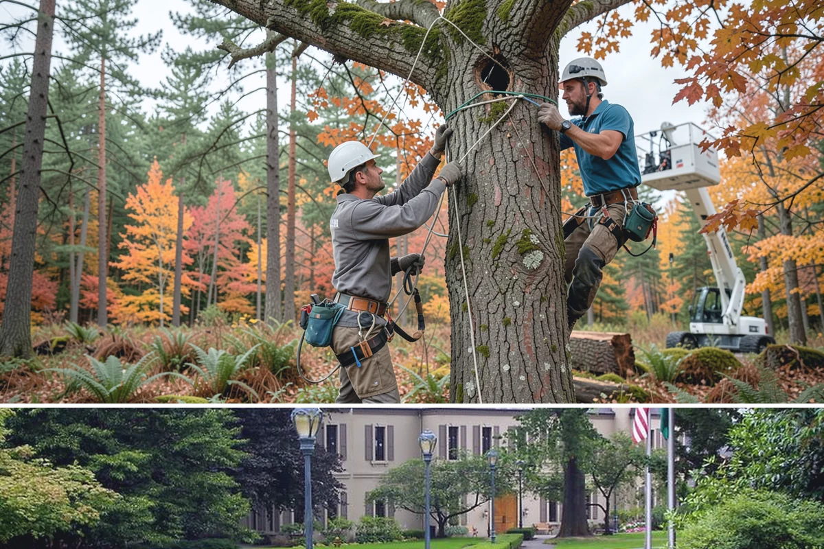 Vista pruning in Woodinville, King County, WA - Work timing follows recognized arboricultural standards matched to specific tree species and seasonal conditions in the Puget...