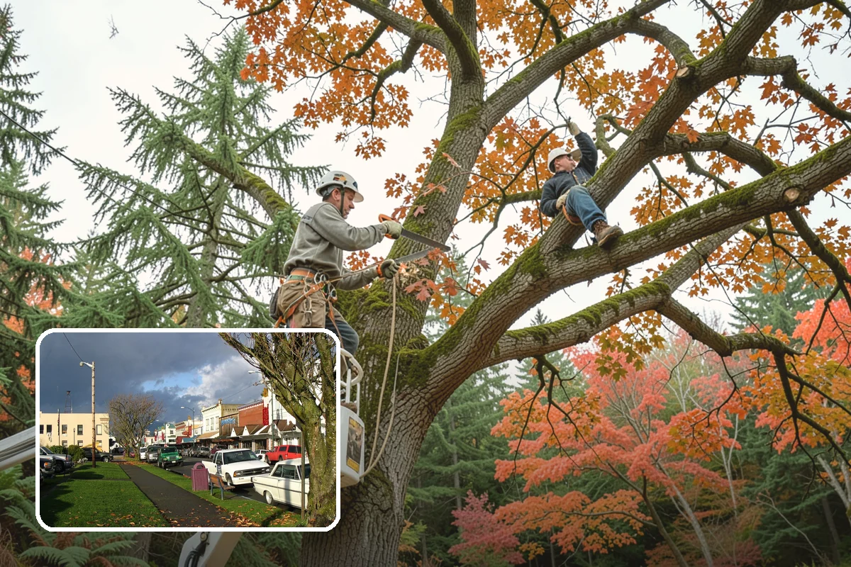 Weight reduction pruning in Arlington, Snohomish County, WA - Improves tree structure, health, and appearance