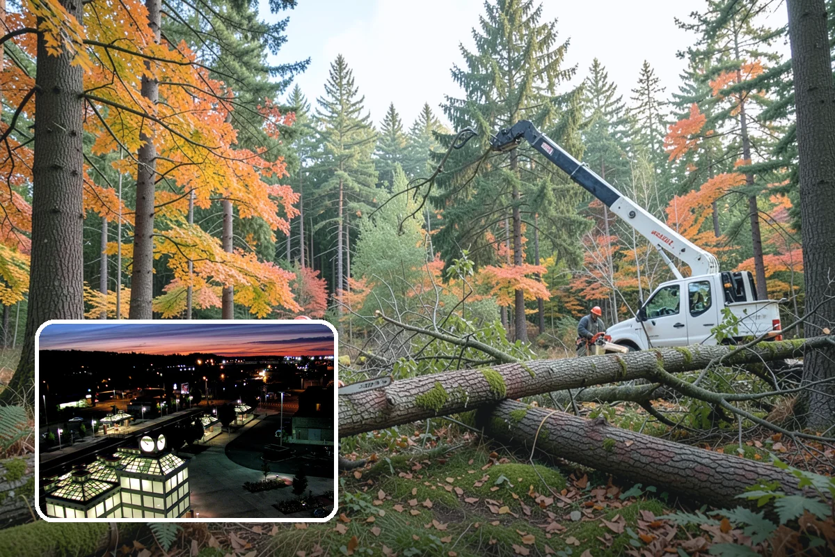 Weight reduction pruning in Auburn, King County, WA - Improves tree structure, health, and appearance