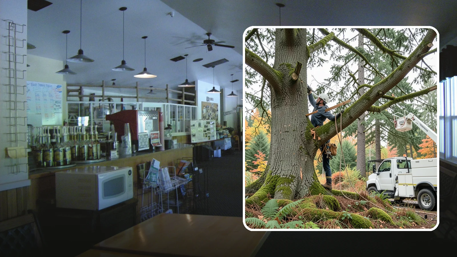 Weight reduction pruning in Black Diamond, King County, WA - The reduction of weight on long or heavy limbs.