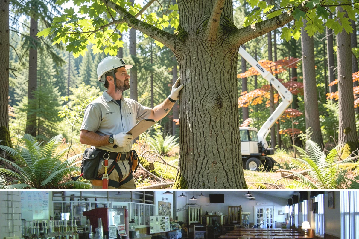 Weight reduction pruning in Black Diamond, King County, WA - Work should be scheduled during dormant seasons to avoid interfering with flowering or fruiting cycles specific to local tree...