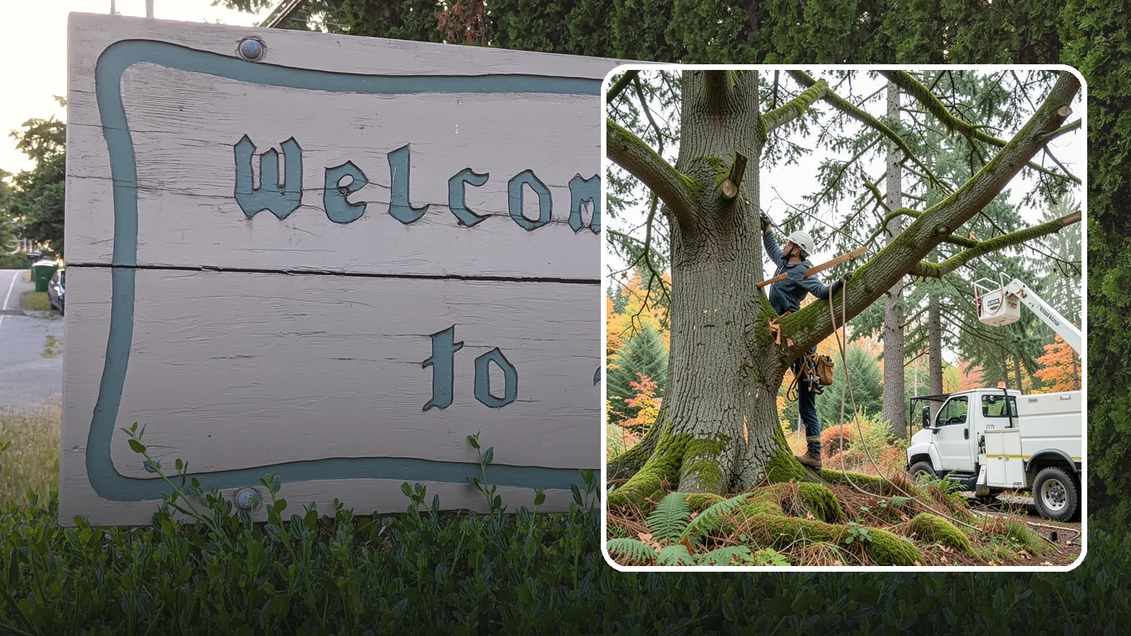 Weight reduction pruning in Brier, Snohomish County, WA - The reduction of weight on long or heavy limbs.