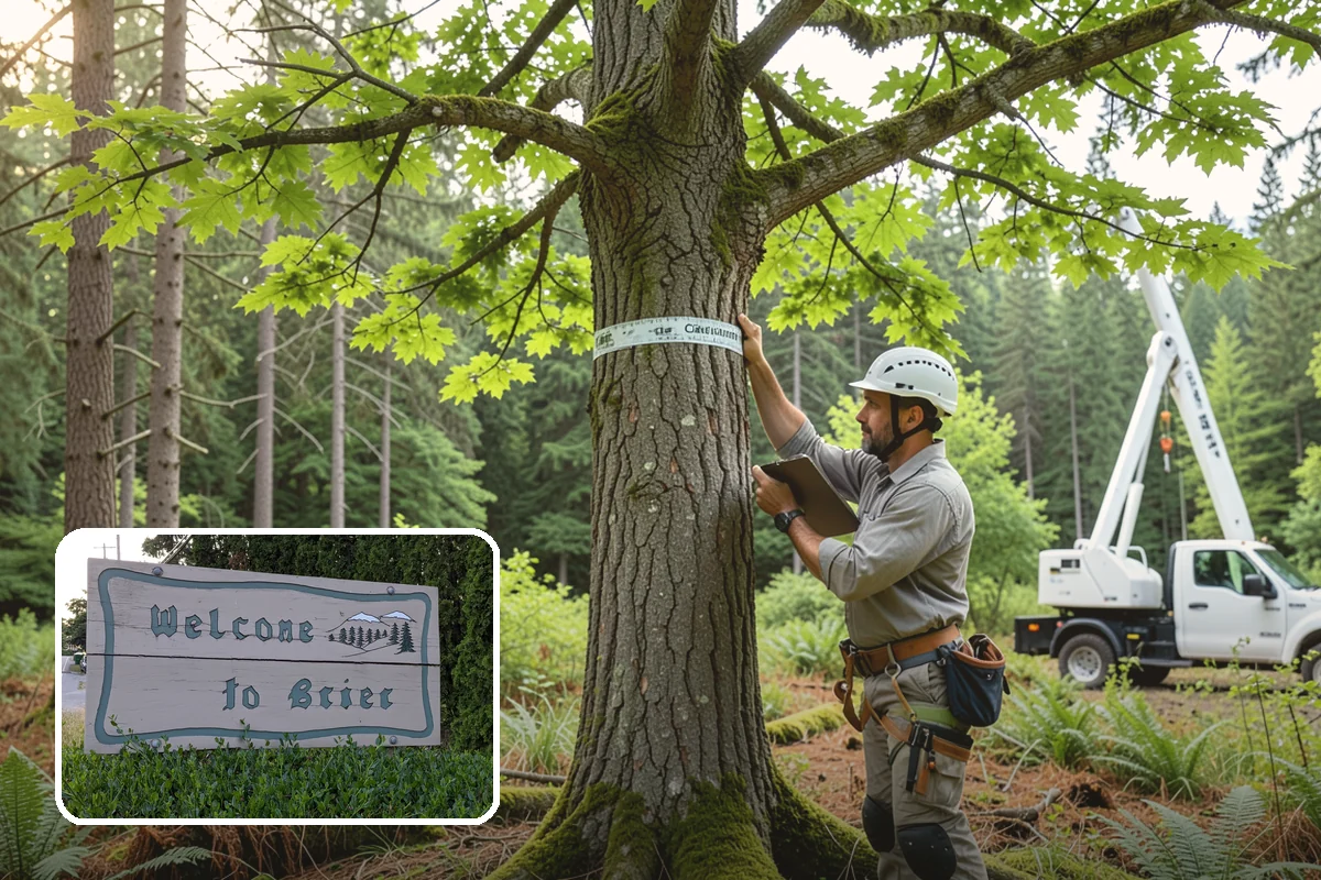 Weight reduction pruning in Brier, Snohomish County, WA - Improves tree structure, health, and appearance
