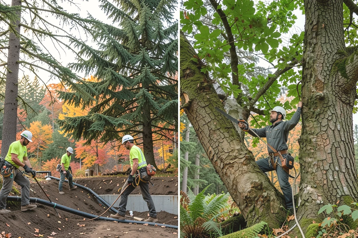 Weight reduction pruning in Burien, King County, WA - Assess canopy condition and pruning objectives