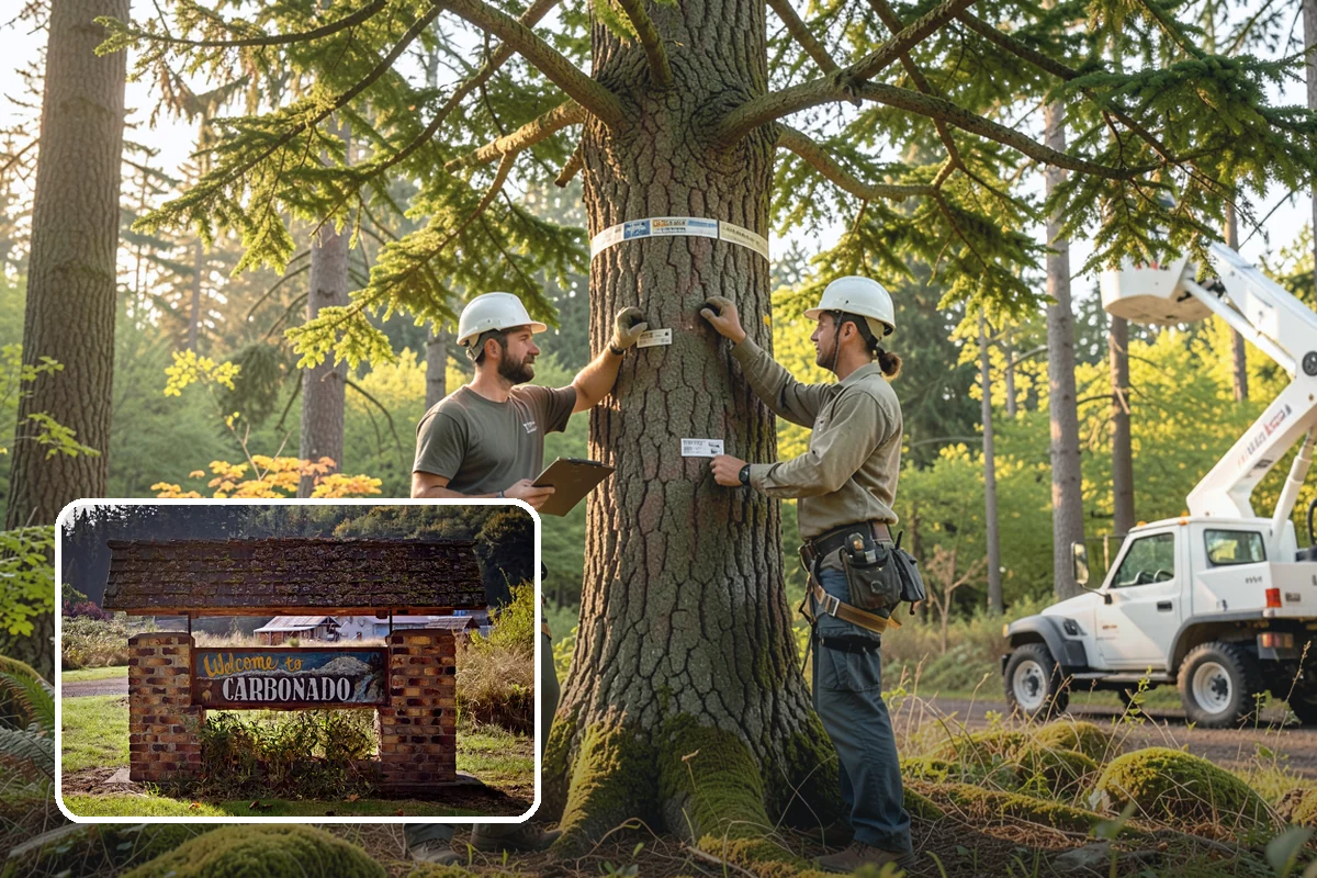 Weight reduction pruning in Carbonado, Pierce County, WA - Improves tree structure, health, and appearance