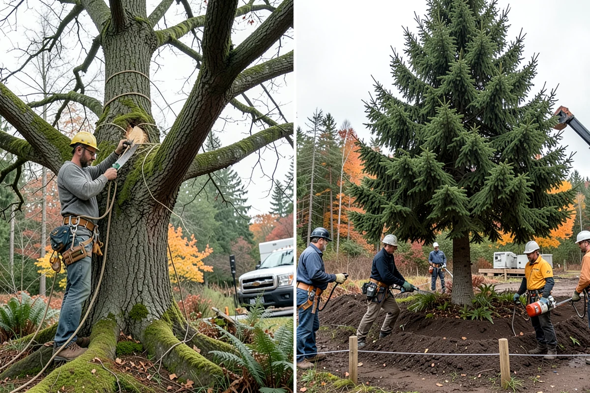 Weight reduction pruning in Concrete, Skagit County, WA - Assess canopy condition and pruning objectives