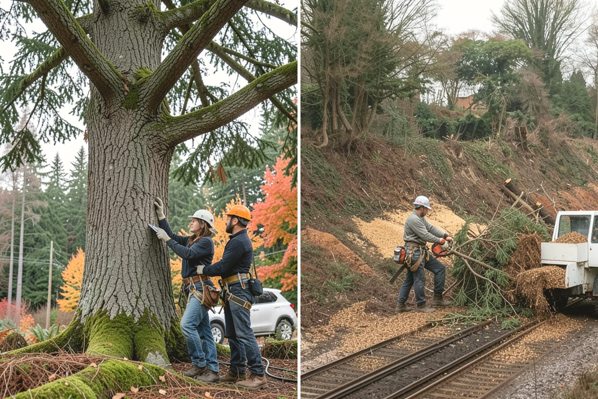 Weight reduction pruning in Covington, King County, WA - Assess canopy condition and pruning objectives