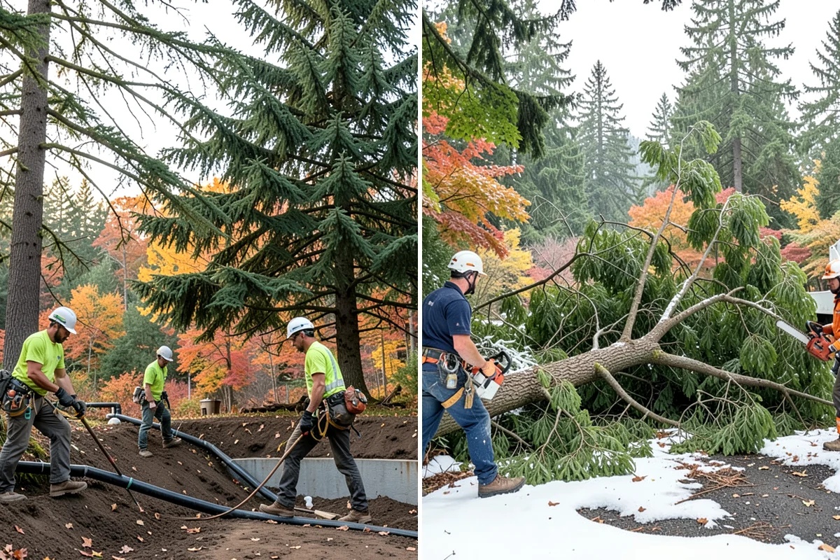 Weight reduction pruning in Federal Way, King County, WA - Assess canopy condition and pruning objectives