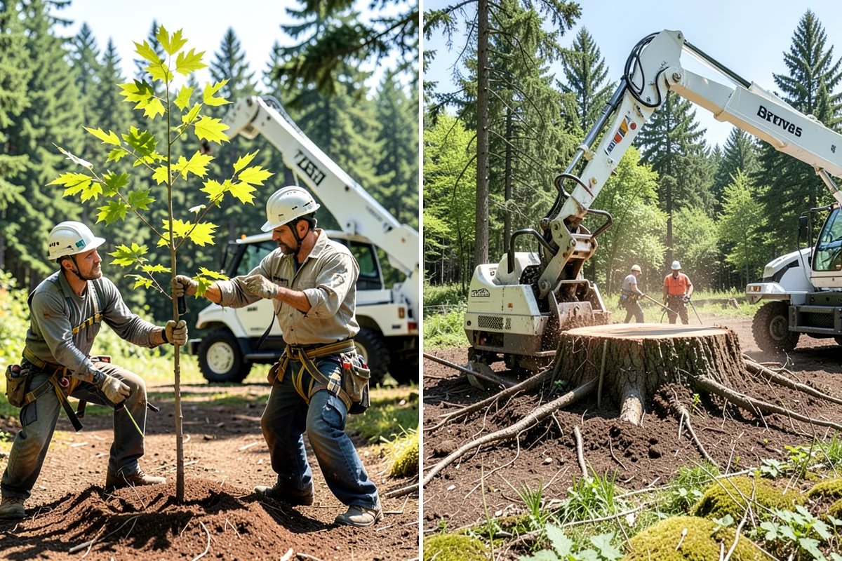 Weight reduction pruning in Hunts Point, King County, WA - Assess canopy condition and pruning objectives