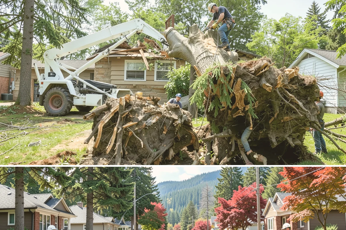 Weight reduction pruning in Hunts Point, King County, WA - Work should be scheduled during dormant seasons to avoid interfering with flowering or fruiting cycles specific to local tree...