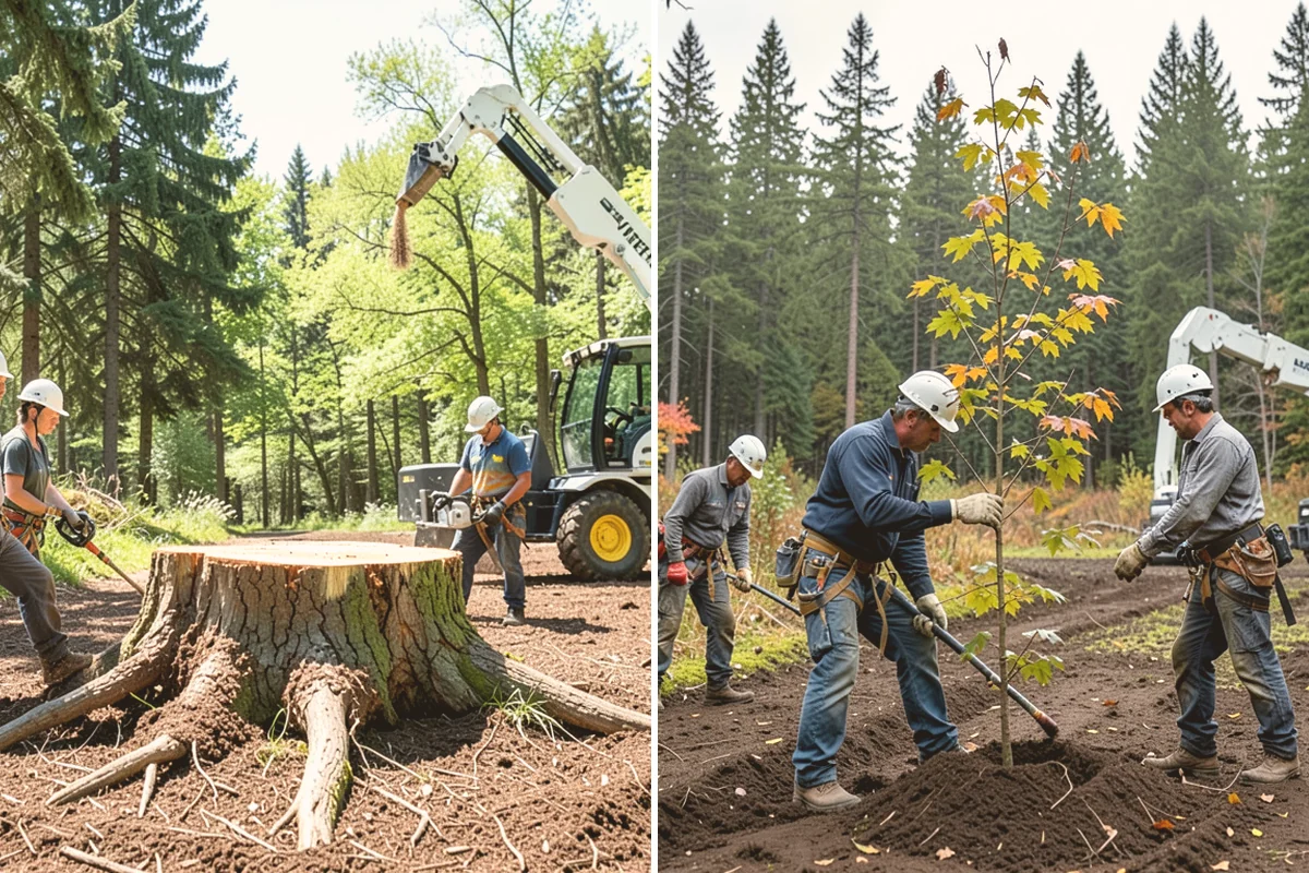 Weight reduction pruning in Index, Snohomish County, WA - Assess canopy condition and pruning objectives