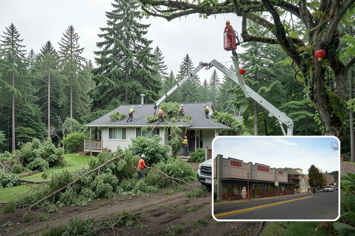 Weight reduction pruning in Issaquah, King County, WA - Improves tree structure, health, and appearance
