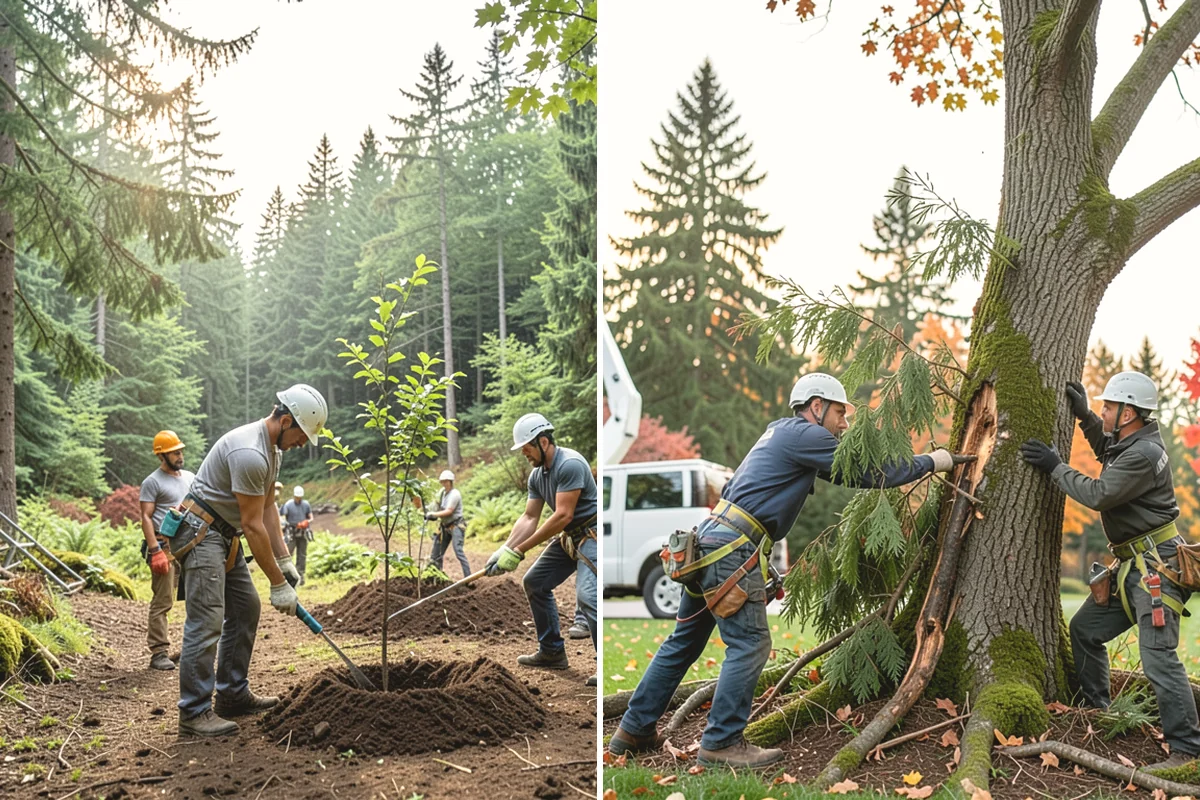 Weight reduction pruning in Issaquah, King County, WA - Assess canopy condition and pruning objectives