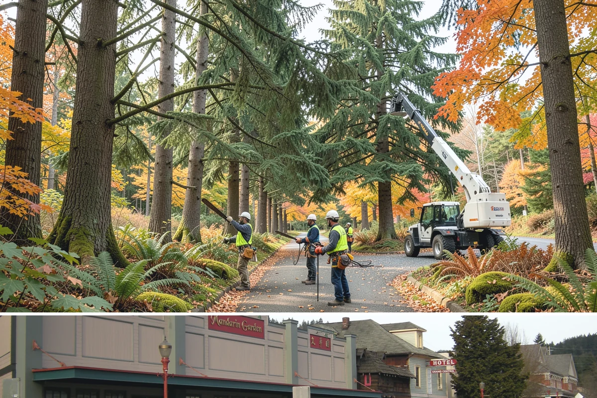 Weight reduction pruning in Issaquah, King County, WA - Work should be scheduled during dormant seasons to avoid interfering with flowering or fruiting cycles specific to local tree...