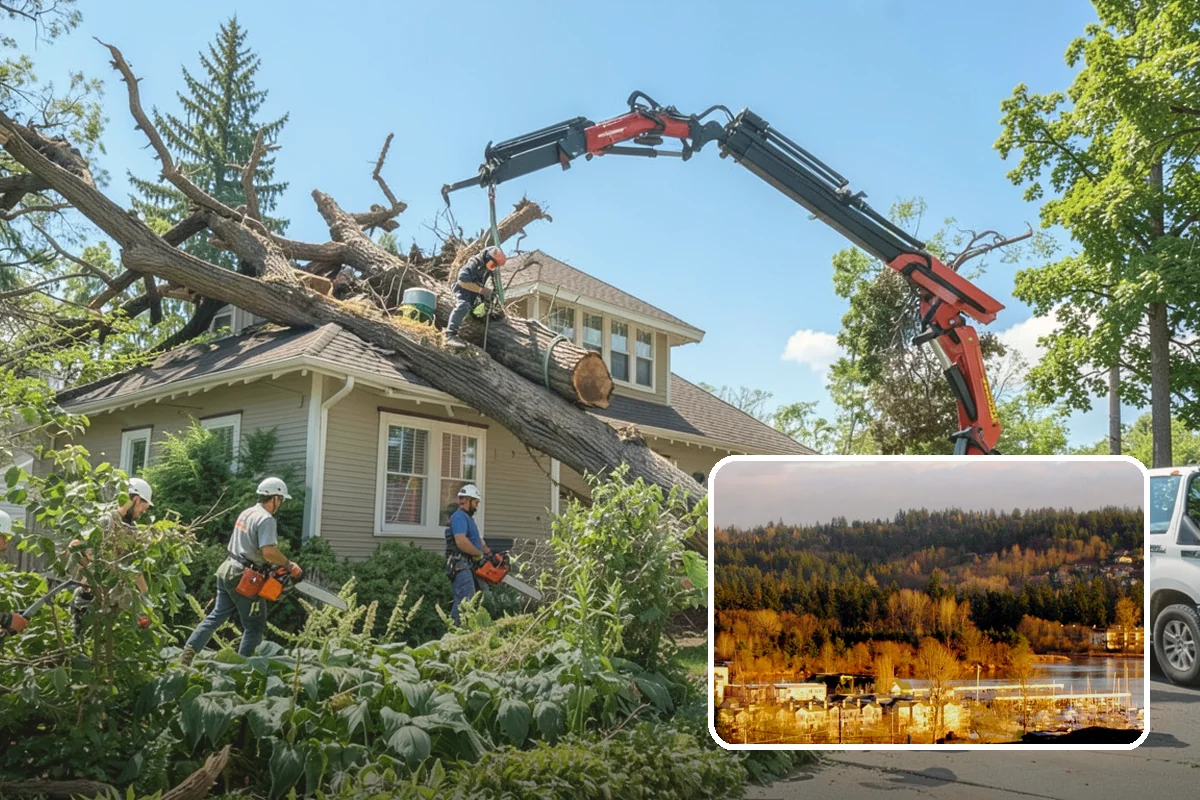 Weight reduction pruning in Kenmore, King County, WA - Improves tree structure, health, and appearance
