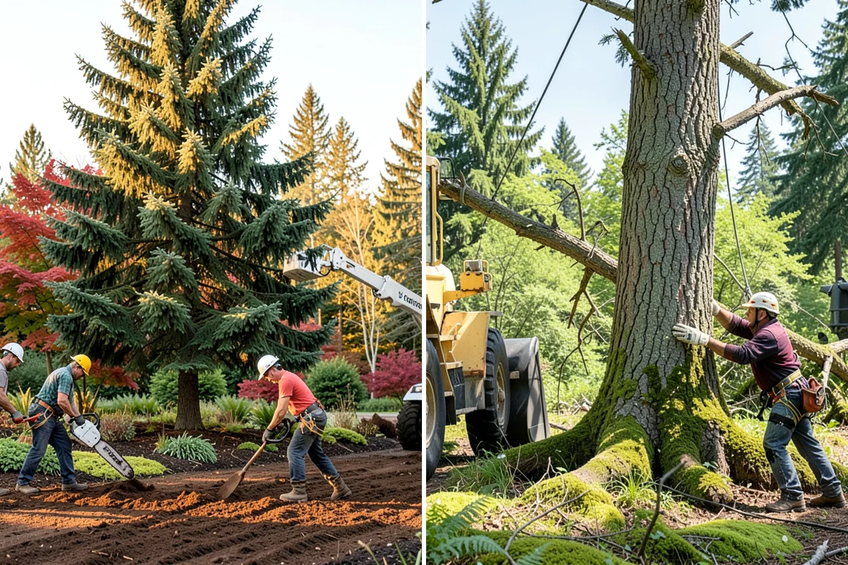 Weight reduction pruning in Kenmore, King County, WA - Assess canopy condition and pruning objectives