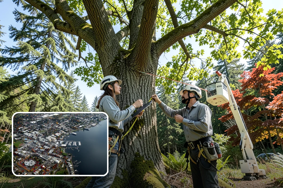 Weight reduction pruning in Kirkland, King County, WA - Improves tree structure, health, and appearance