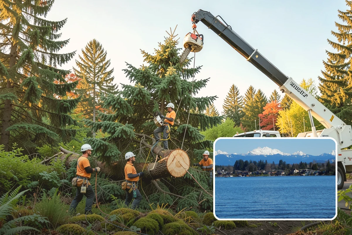 Weight reduction pruning in Lake Stevens, Snohomish County, WA - Improves tree structure, health, and appearance