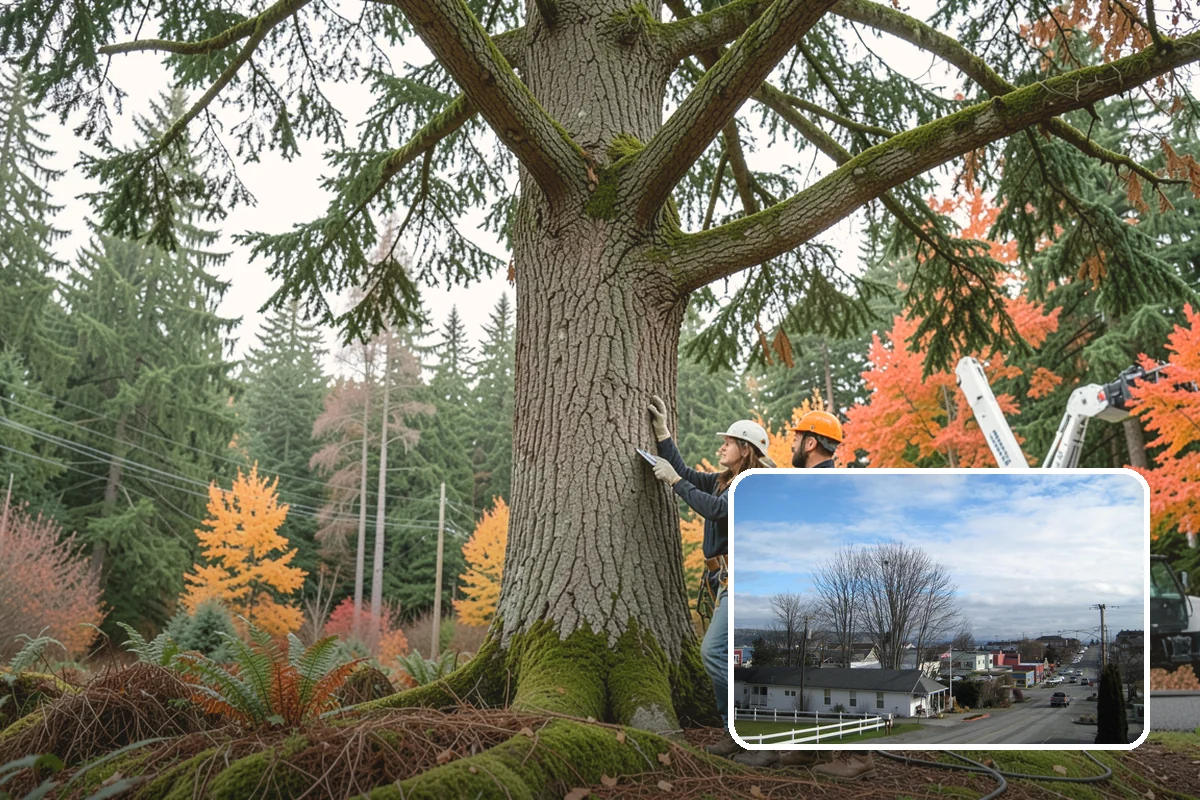 Weight reduction pruning in Langley, Island County, WA - Improves tree structure, health, and appearance