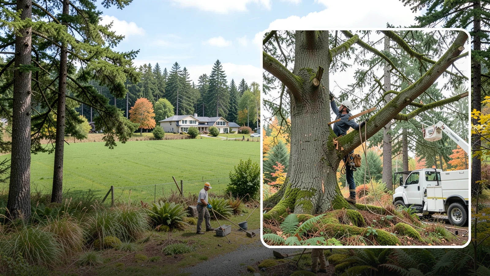 Weight reduction pruning in Lyman, Skagit County, WA - The reduction of weight on long or heavy limbs.