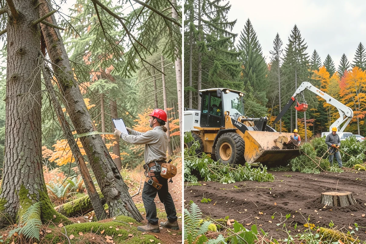 Weight reduction pruning in Lynnwood, Snohomish County, WA - Assess canopy condition and pruning objectives