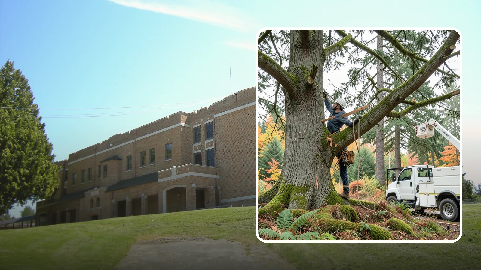 Weight reduction pruning in Maple Valley, King County, WA - The reduction of weight on long or heavy limbs.