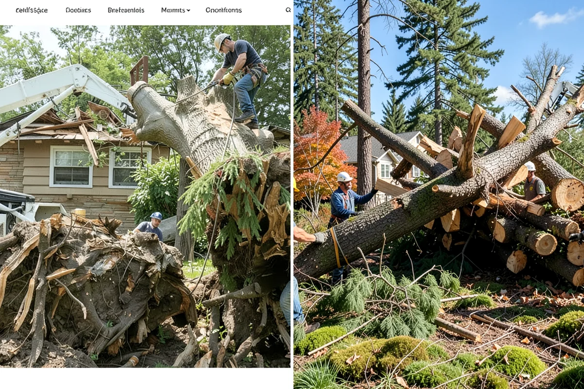 Weight reduction pruning in Maple Valley, King County, WA - Assess canopy condition and pruning objectives