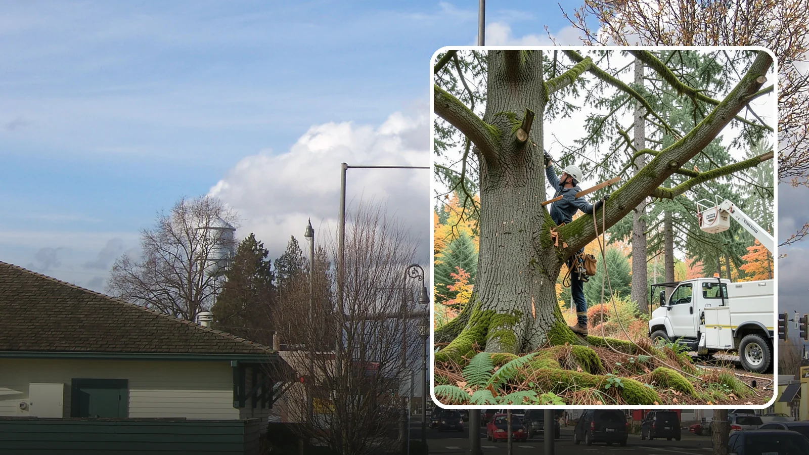 Weight reduction pruning in Marysville, Snohomish County, WA - The reduction of weight on long or heavy limbs.