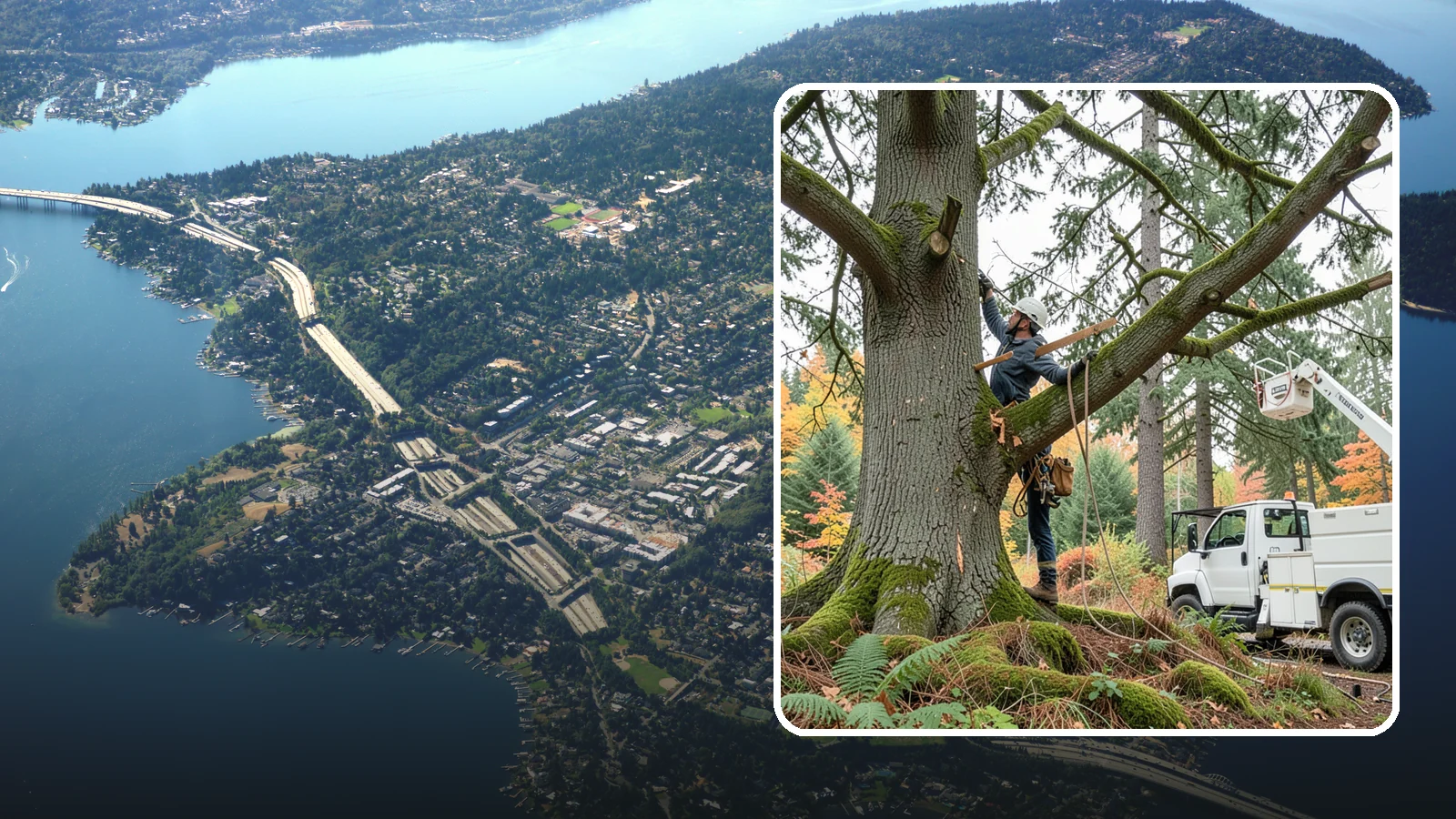 Weight reduction pruning in Mercer Island, King County, WA - The reduction of weight on long or heavy limbs.