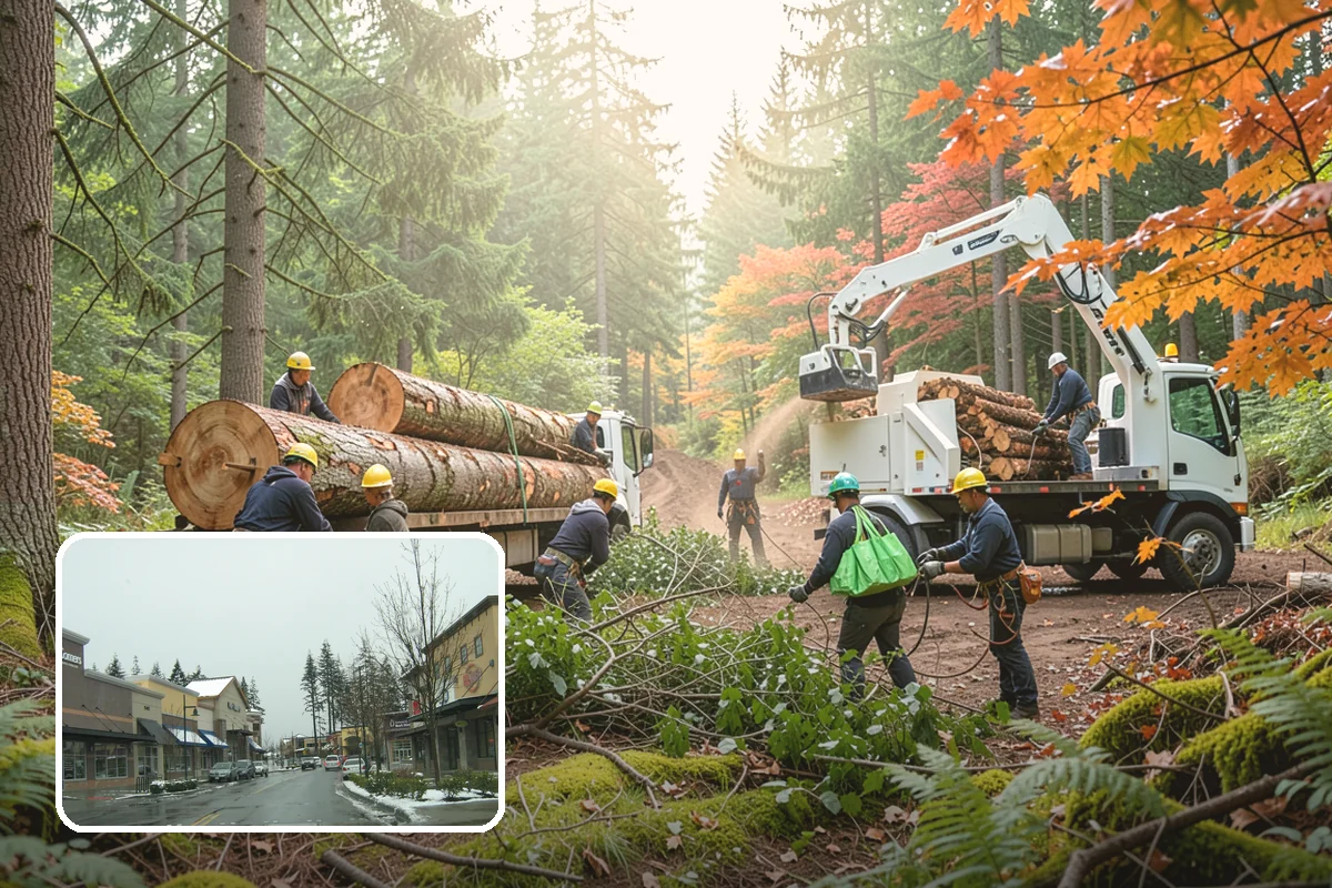 Weight reduction pruning in Mill Creek, Snohomish County, WA - Improves tree structure, health, and appearance