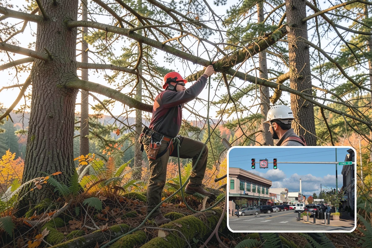 Weight reduction pruning in Monroe, Snohomish County, WA - Improves tree structure, health, and appearance