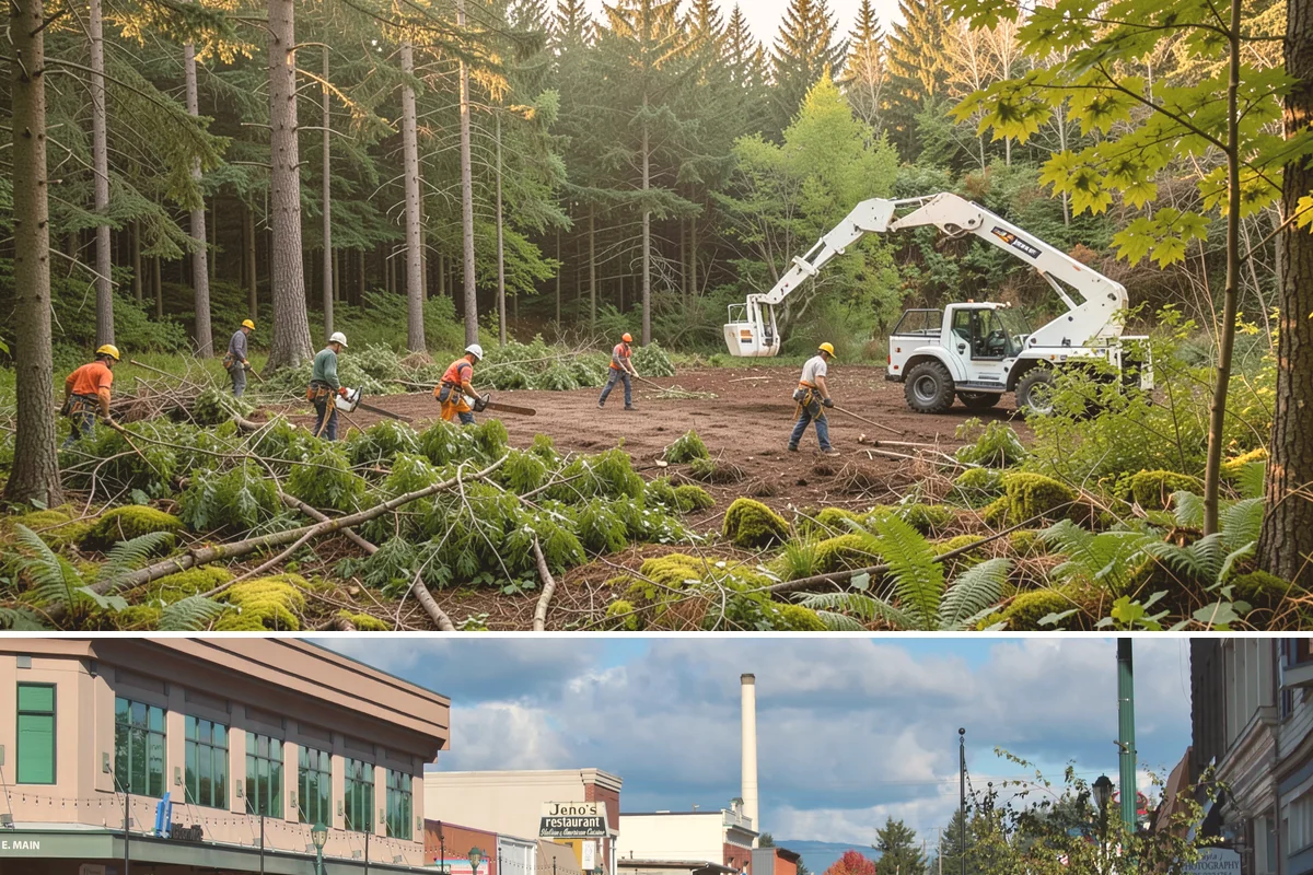 Weight reduction pruning in Monroe, Snohomish County, WA - Work should be scheduled during dormant seasons to avoid interfering with flowering or fruiting cycles specific to local tree...