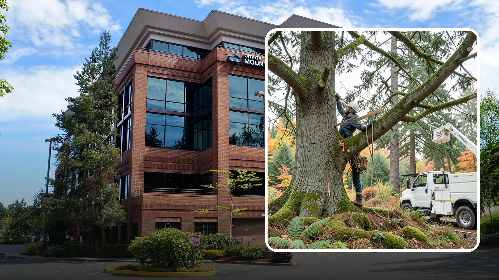Weight reduction pruning in Mountlake Terrace, Snohomish County, WA - The reduction of weight on long or heavy limbs.