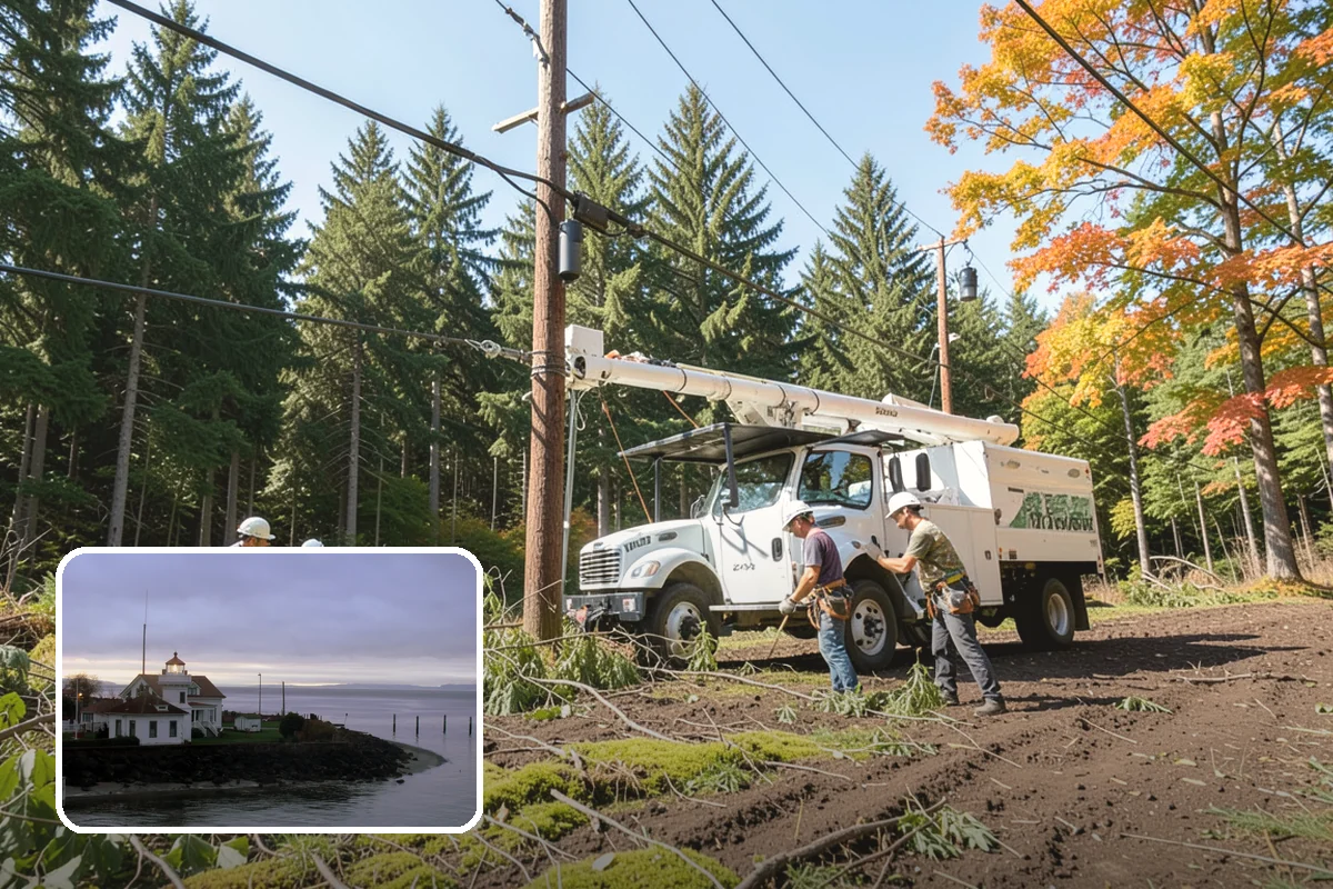 Weight reduction pruning in Mukilteo, Snohomish County, WA - Improves tree structure, health, and appearance