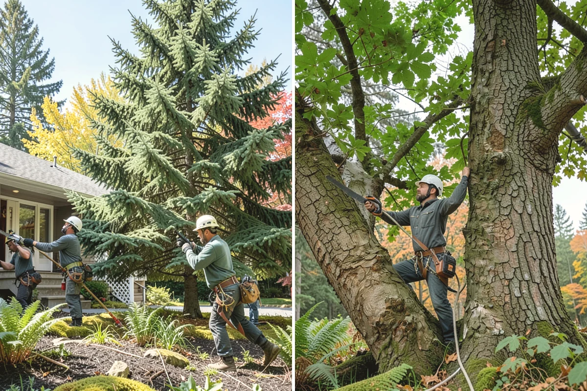 Weight reduction pruning in Mukilteo, Snohomish County, WA - Assess canopy condition and pruning objectives