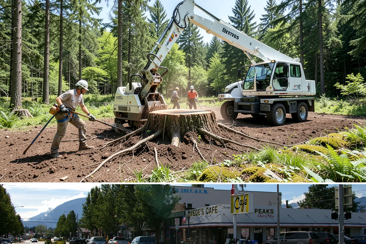 Weight reduction pruning in North Bend, King County, WA - Work should be scheduled during dormant seasons to avoid interfering with flowering or fruiting cycles specific to local tree...