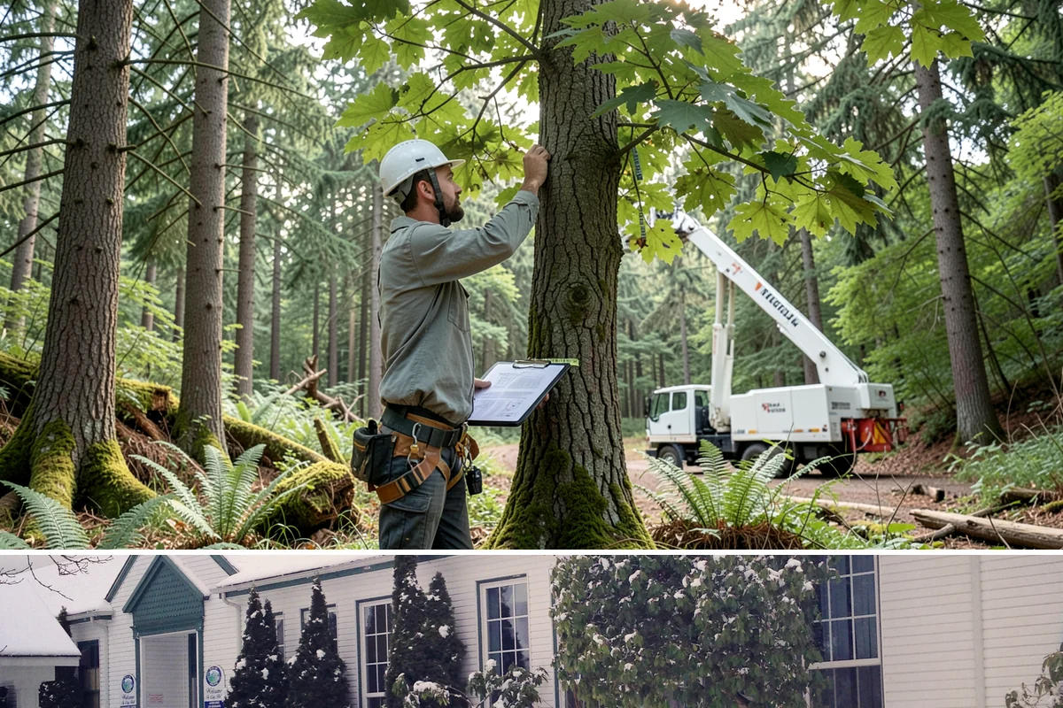 Weight reduction pruning in Pacific, King County, WA - Work should be scheduled during dormant seasons to avoid interfering with flowering or fruiting cycles specific to local tree...