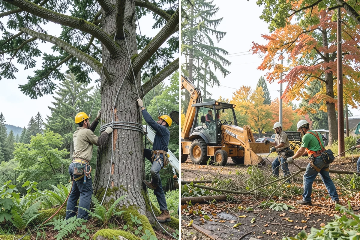 Weight reduction pruning in Redmond, King County, WA - Assess canopy condition and pruning objectives