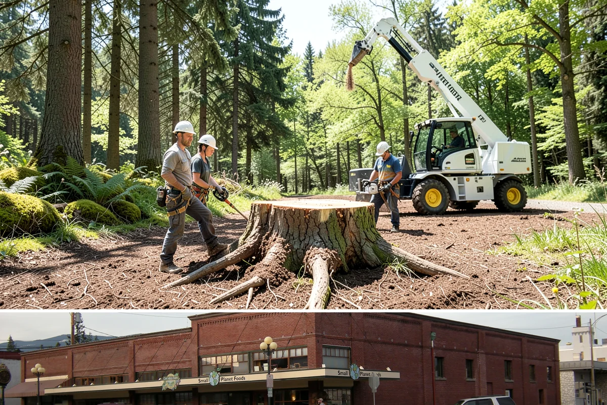 Weight reduction pruning in Sedro-Woolley, Skagit County, WA - Work should be scheduled during dormant seasons to avoid interfering with flowering or fruiting cycles specific to local tree...
