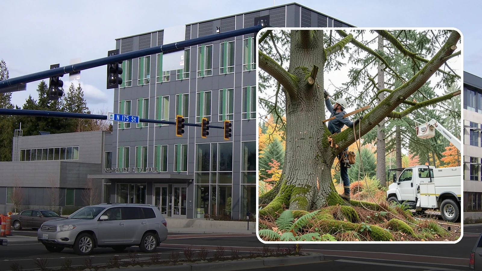 Weight reduction pruning in Shoreline, King County, WA - The reduction of weight on long or heavy limbs.
