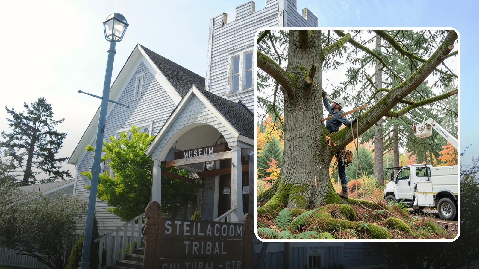 Weight reduction pruning in Steilacoom, Pierce County, WA - The reduction of weight on long or heavy limbs.
