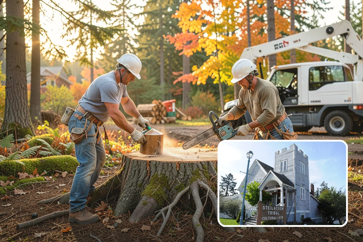 Weight reduction pruning in Steilacoom, Pierce County, WA - Improves tree structure, health, and appearance