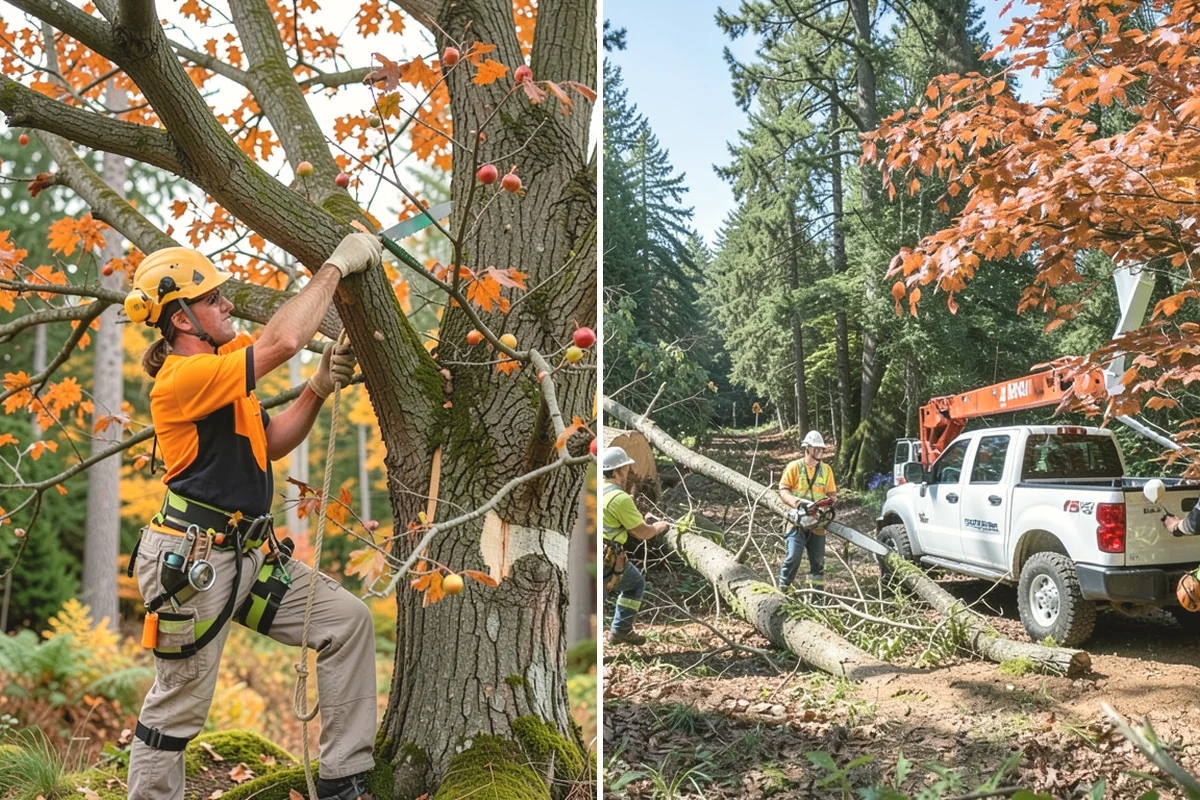 Weight reduction pruning in Tukwila, King County, WA - Assess canopy condition and pruning objectives