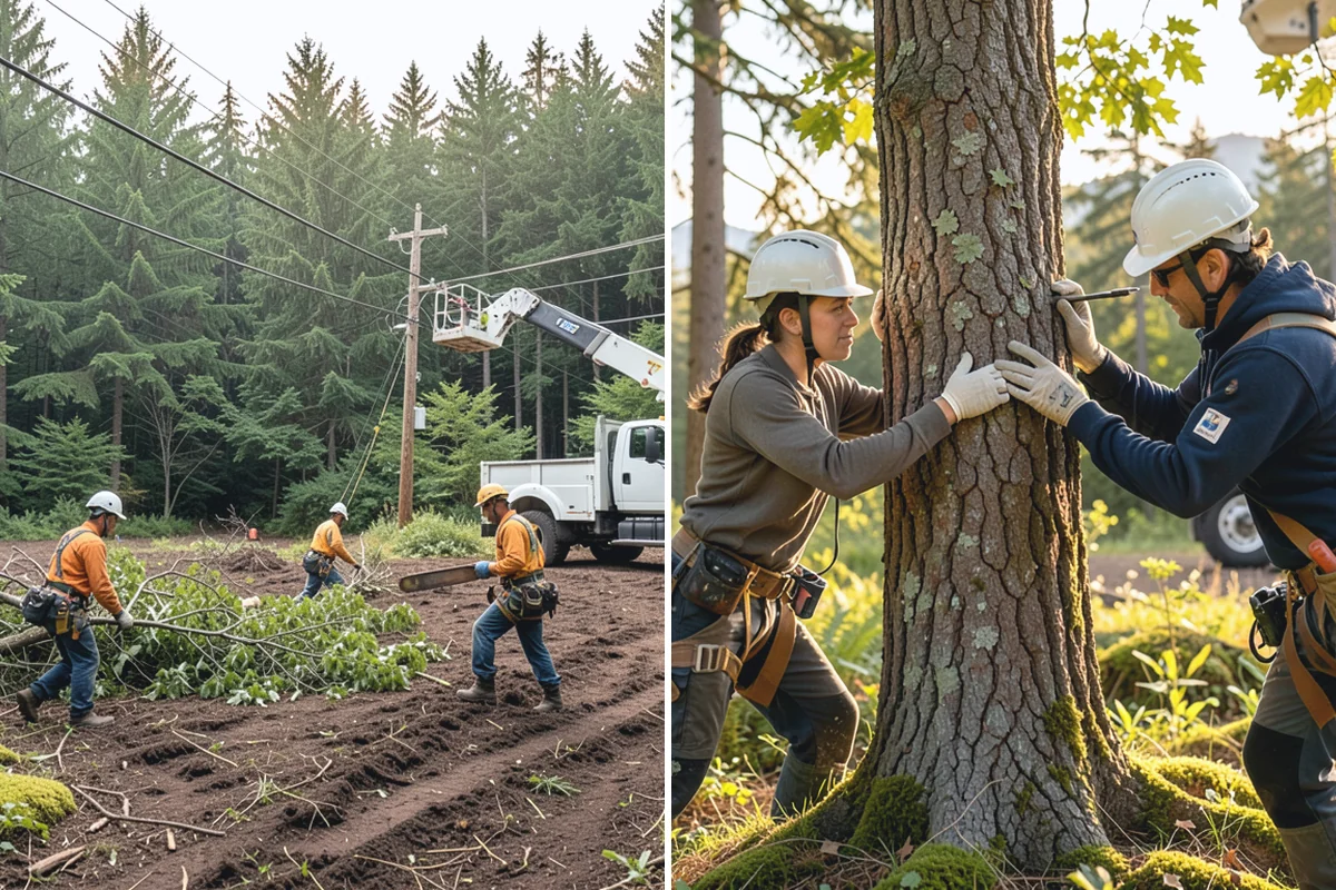 Weight reduction pruning in Wilkeson, Pierce County, WA - Assess canopy condition and pruning objectives