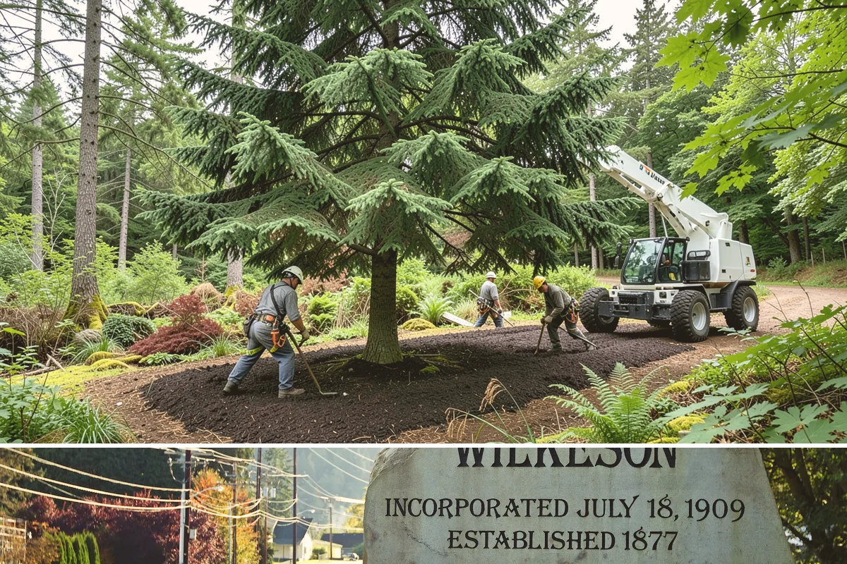 Weight reduction pruning in Wilkeson, Pierce County, WA - Work should be scheduled during dormant seasons to avoid interfering with flowering or fruiting cycles specific to local tree...