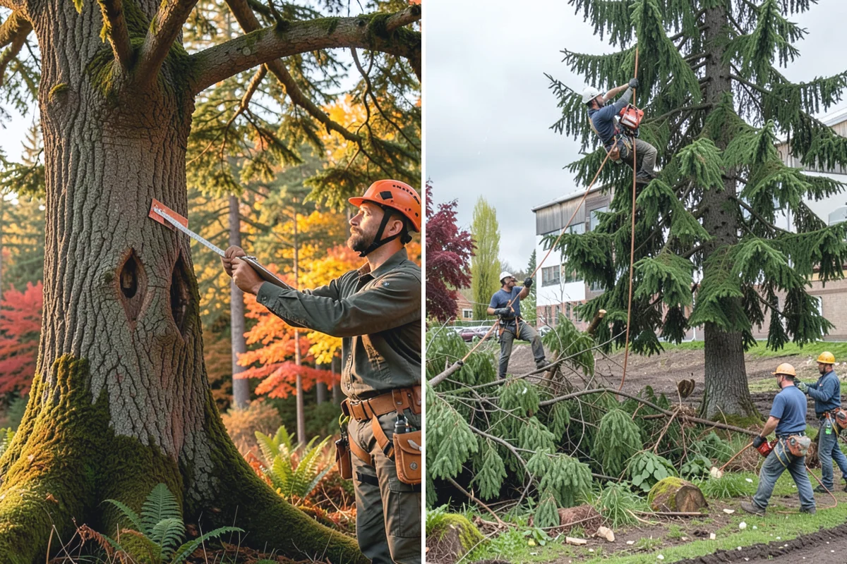 Weight reduction pruning in Woodinville, King County, WA - Assess canopy condition and pruning objectives
