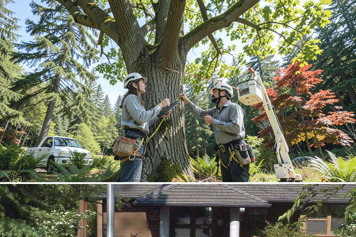Weight reduction pruning in Yarrow Point, King County, WA - Work should be scheduled during dormant seasons to avoid interfering with flowering or fruiting cycles specific to local tree...