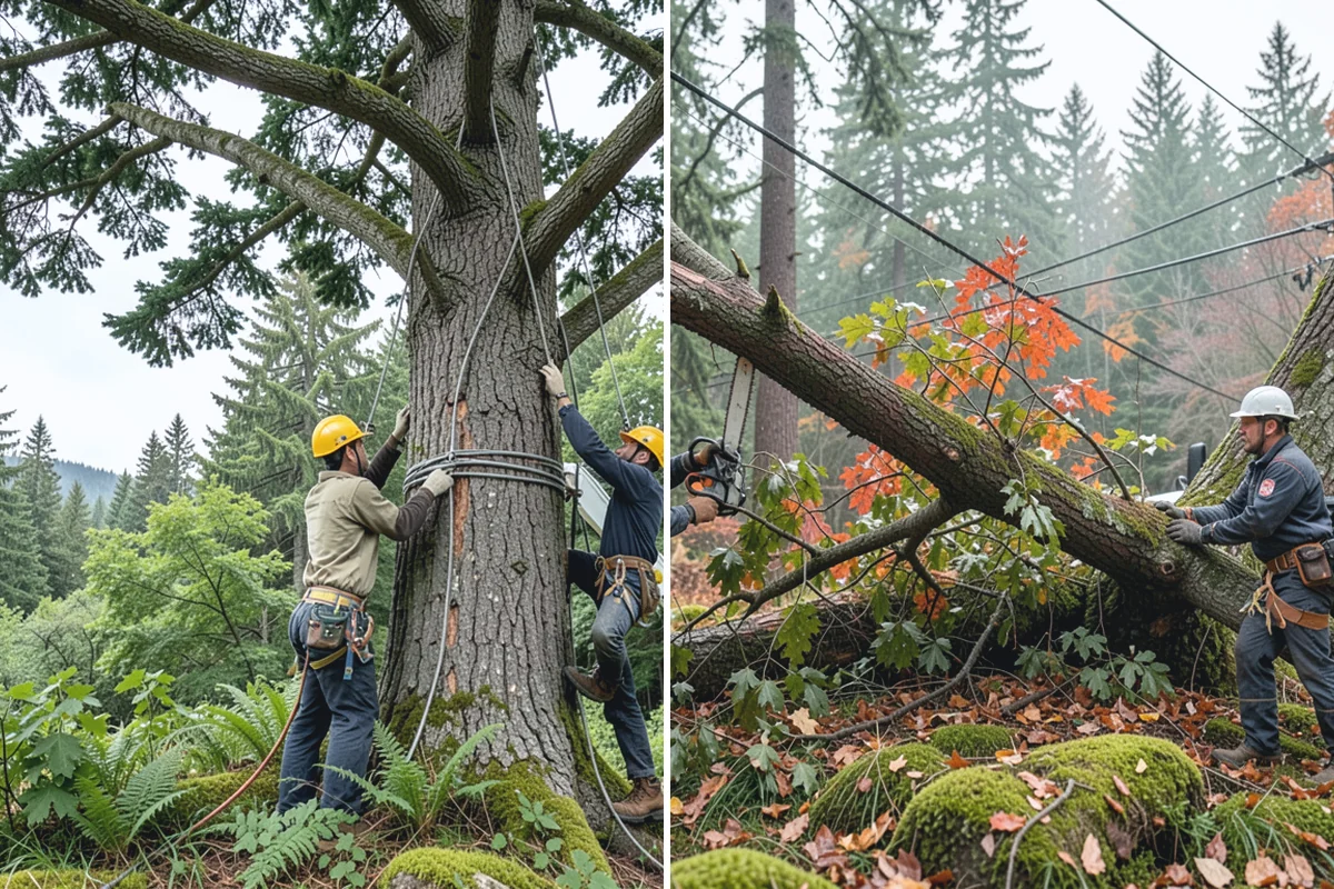 Wind damage cleanup in Beaux Arts Village, King County, WA - Assess damage and immediate hazards