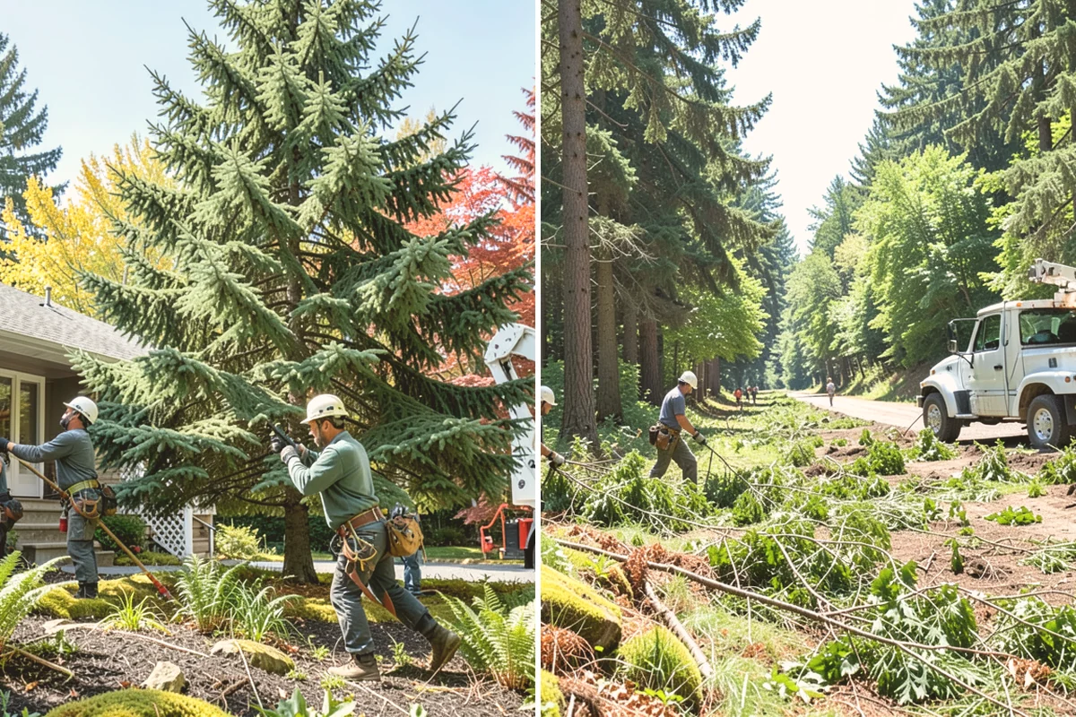 Wind damage cleanup in Bellevue, King County, WA - Assess damage and immediate hazards