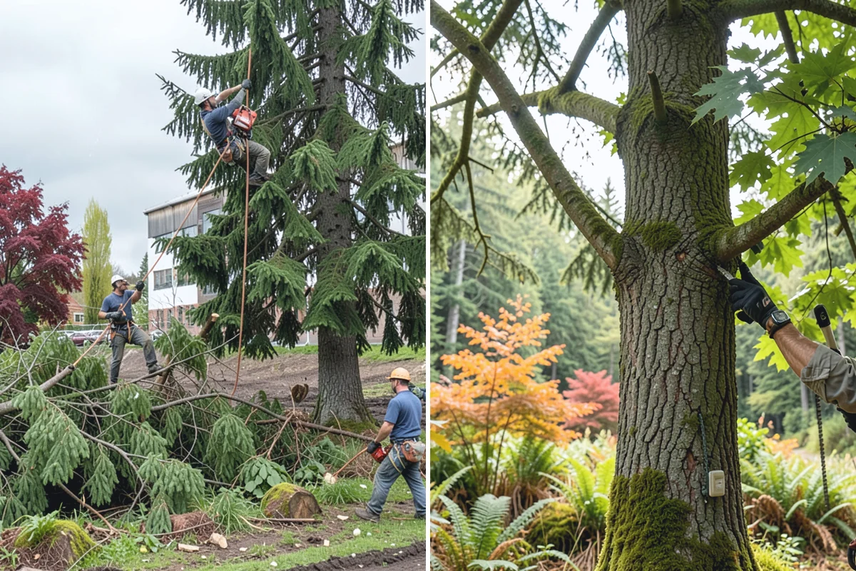 Wind damage cleanup in Bonney Lake, Pierce County, WA - Assess damage and immediate hazards